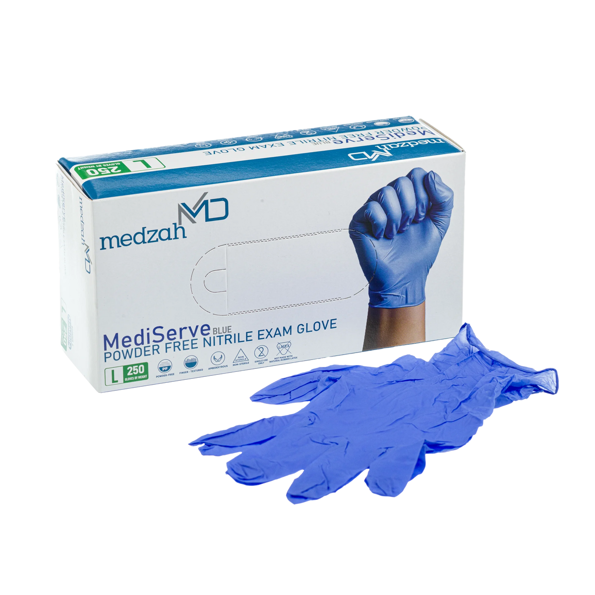 MediServe Nitrile Gloves