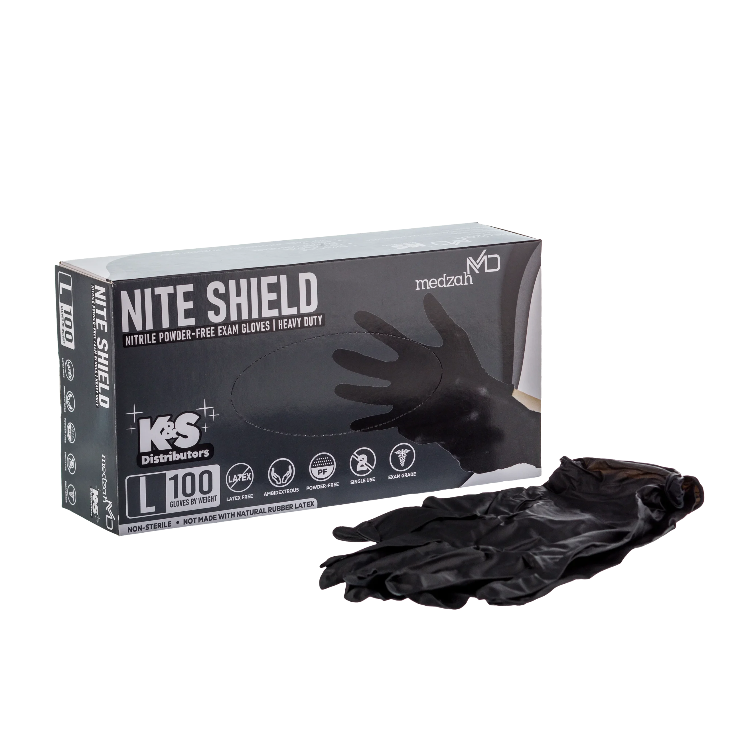 Nite Shield Nitrile Gloves