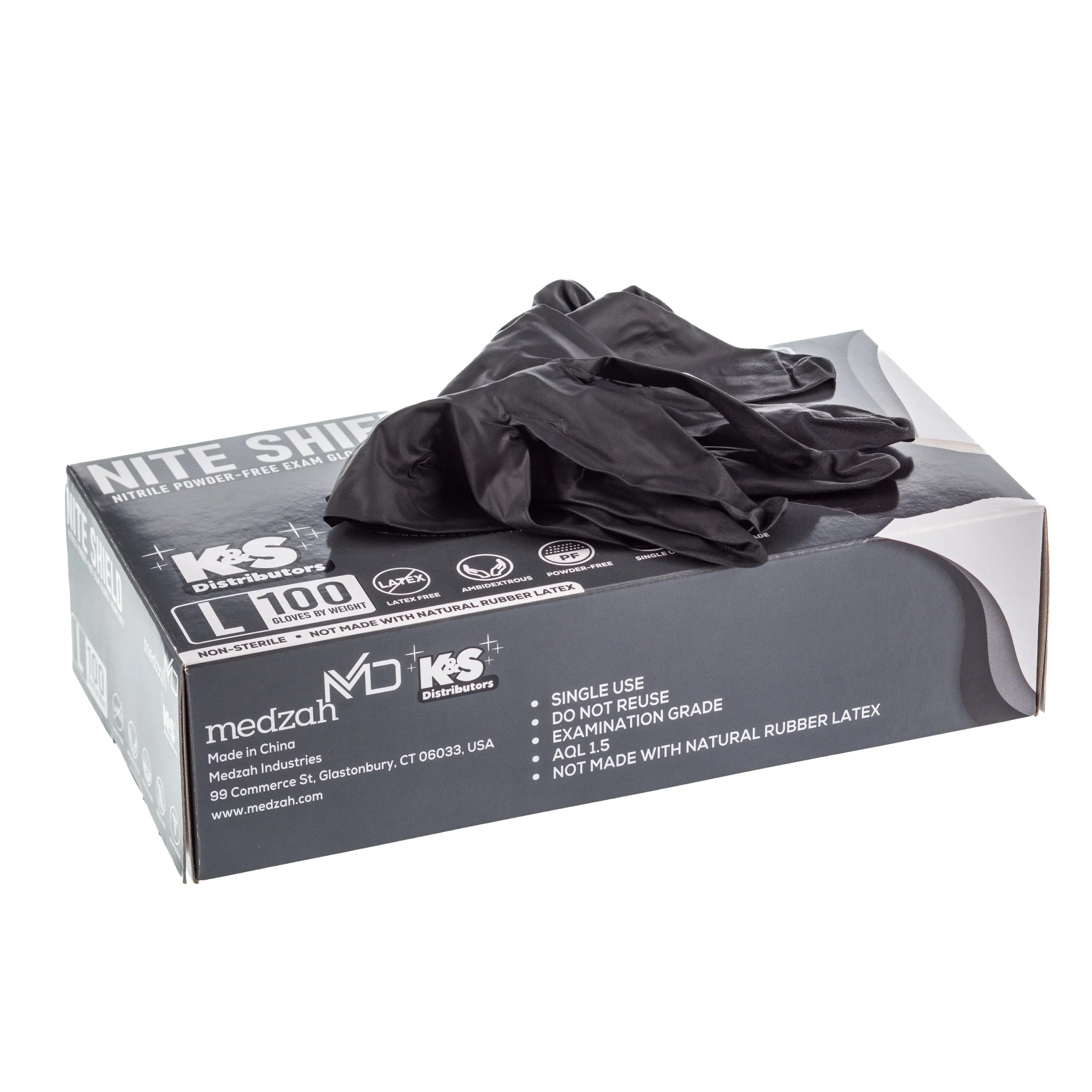 Nite Shield Nitrile Gloves