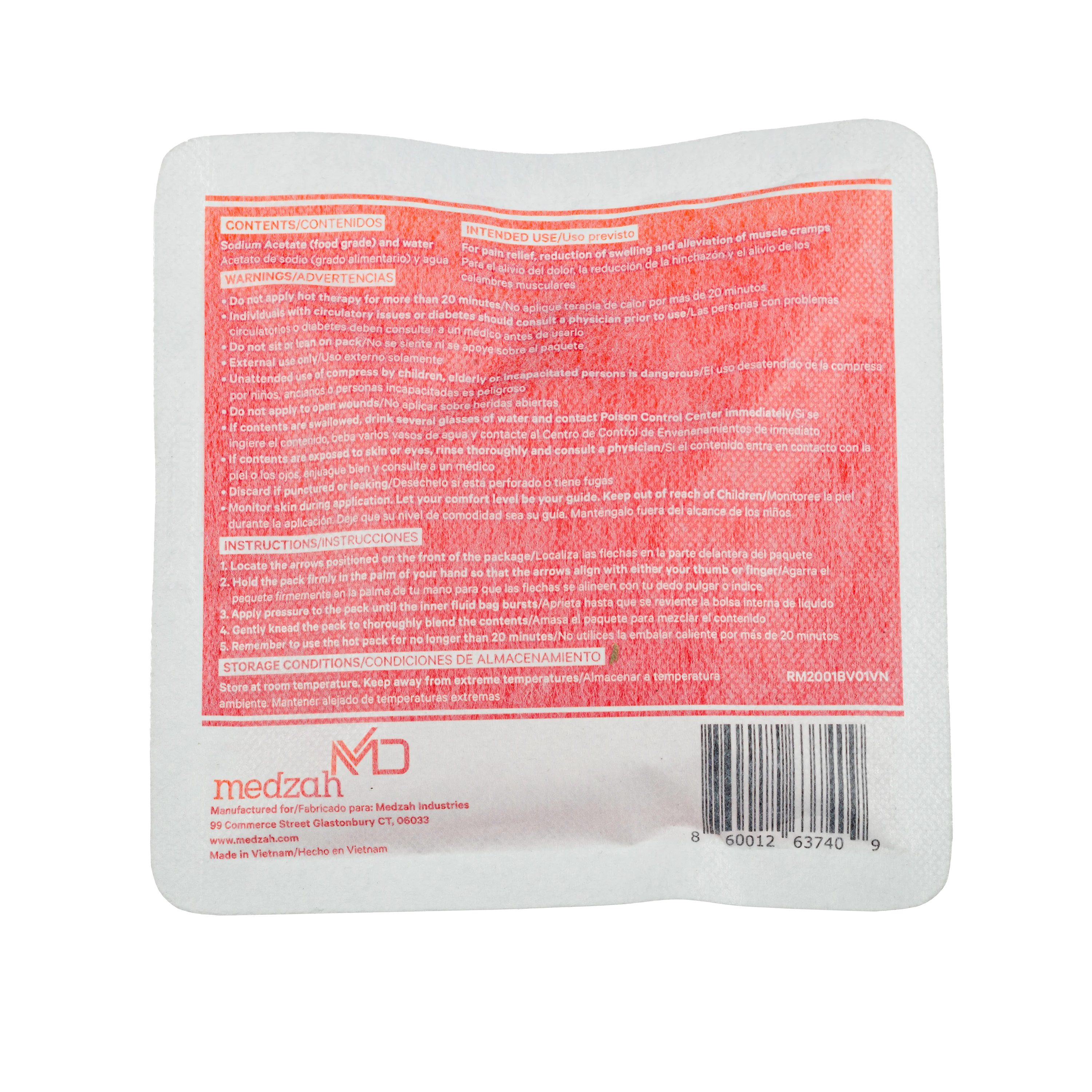 Non-woven Instant Hot Pack